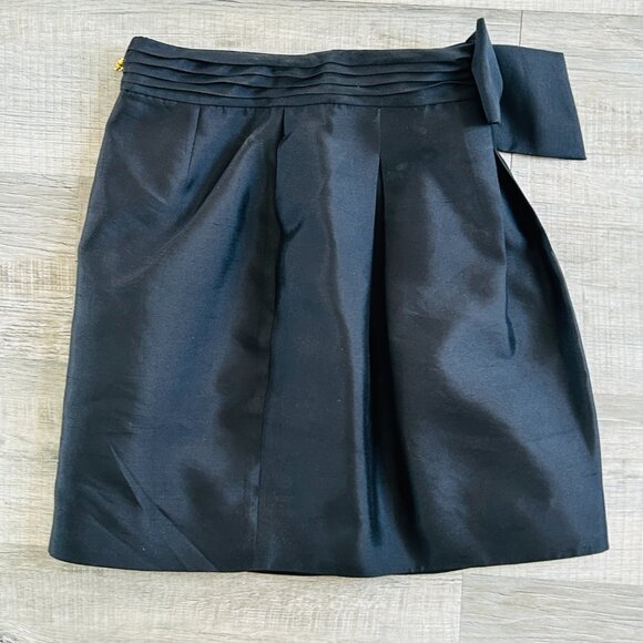 Kate Spade New York Silk Skirt with bow detail and pockets (size 2) - Picture 7 of 16